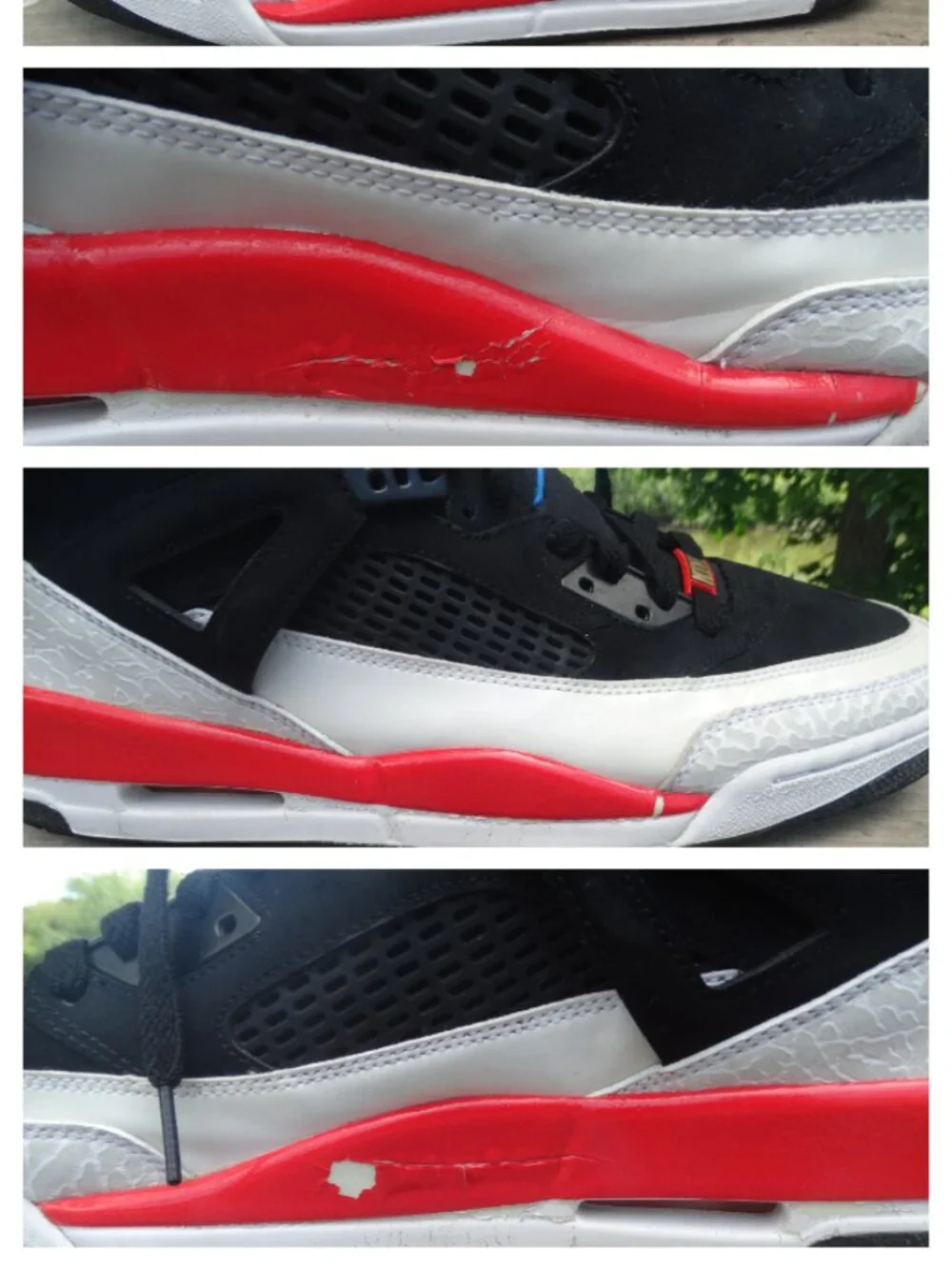 Nike Air Jordan Spizike Men's Size 13 High Top Sneaker 2010 Infrared